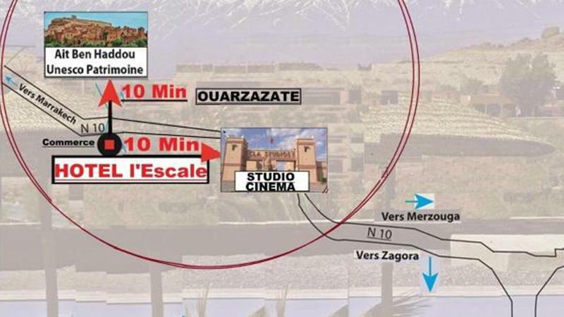 Lescale De Ouarzazate Hotel Tazentoute Exterior foto